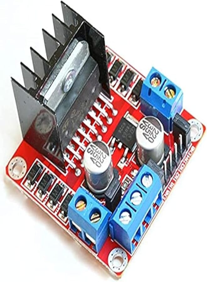 Dual H Bridge DC Stepper Motor Controller (L298N)